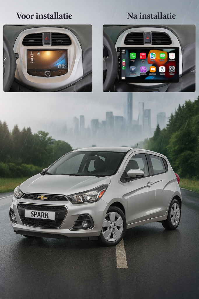 ADIVOX 9 Inch voor Daewoo Matiz/Chevrolet Spark 2018 Android 15 CarPlay/Auto/Wifi/DSP/5G/QLED/DAB+