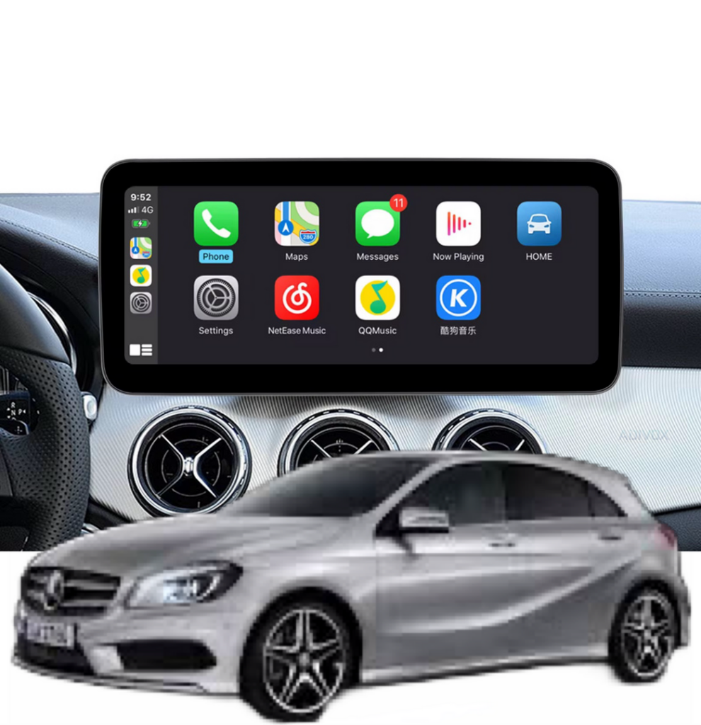 ADIVOX 10.25 Inch voor MB A/CLA/GLA 2011-2018 Android 15 4G+64G 8CORE CarPlay/Auto/WiFi/5G/DAB+