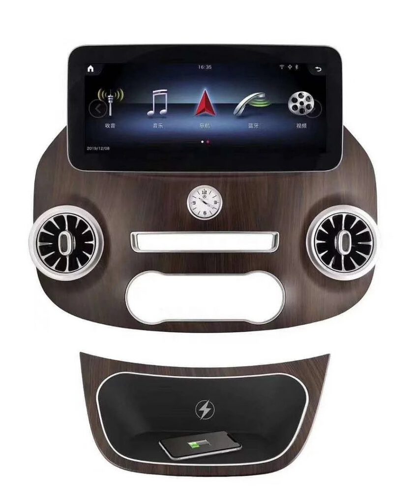 Android Autoradio 12.3 Inch 4G+32G CarPlay/WiFi/GPS/RDS/DSP Mercedes Vito/V250/Viano 2014-2016