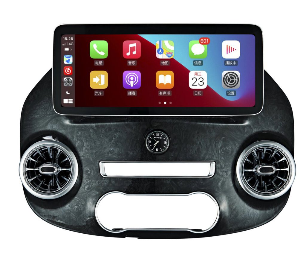 De Android 11 Autoradio 12.3 inch 8 Core 4G+64G CarPlay/WiFi/GPS/DSP/RDS Mercedes Vito 2014-2021