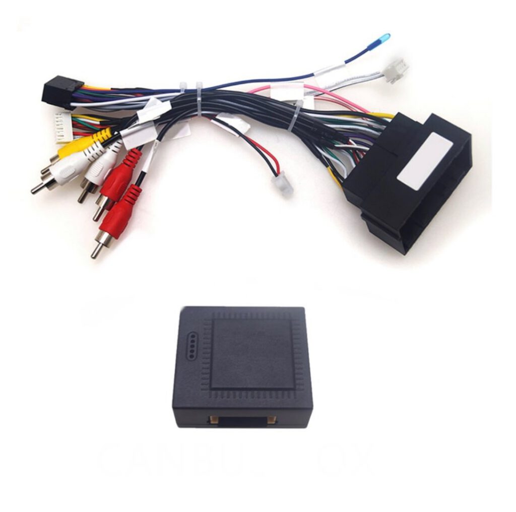 Power aansluiting 16Pin Fiat 500 plug and Play stekker voor Android autoradio