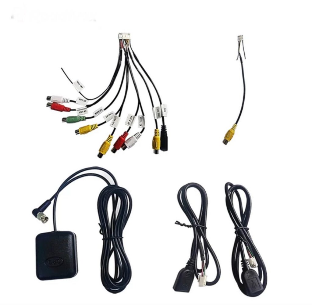 Android 16Pin RCA/GPS/USB/Achteruitrijcamera aansluiting