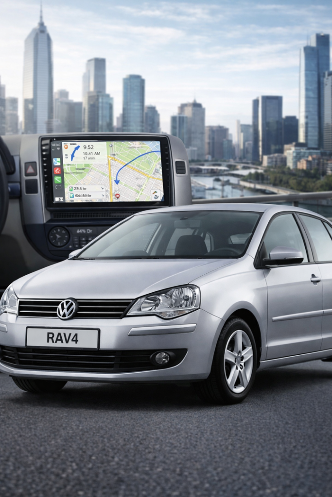 ADIVOX 9 inch voor VW Polo 2004-2009 Android 15 CarPlay/Auto/Wifi/GPS/RDS/NAV/5G/DAB+