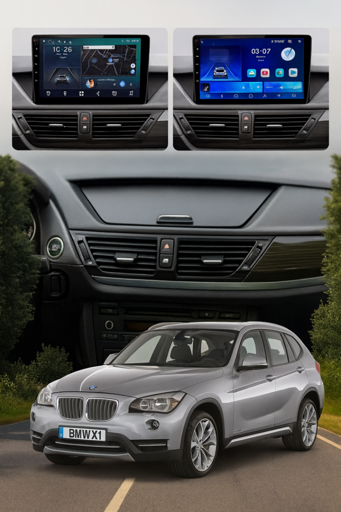 ADIVOX 10.1 inch voor BMW X1 E84 2009-2015 Android 15 CarPlay/Auto/WiFi/DSP/5G/QLED/DAB+