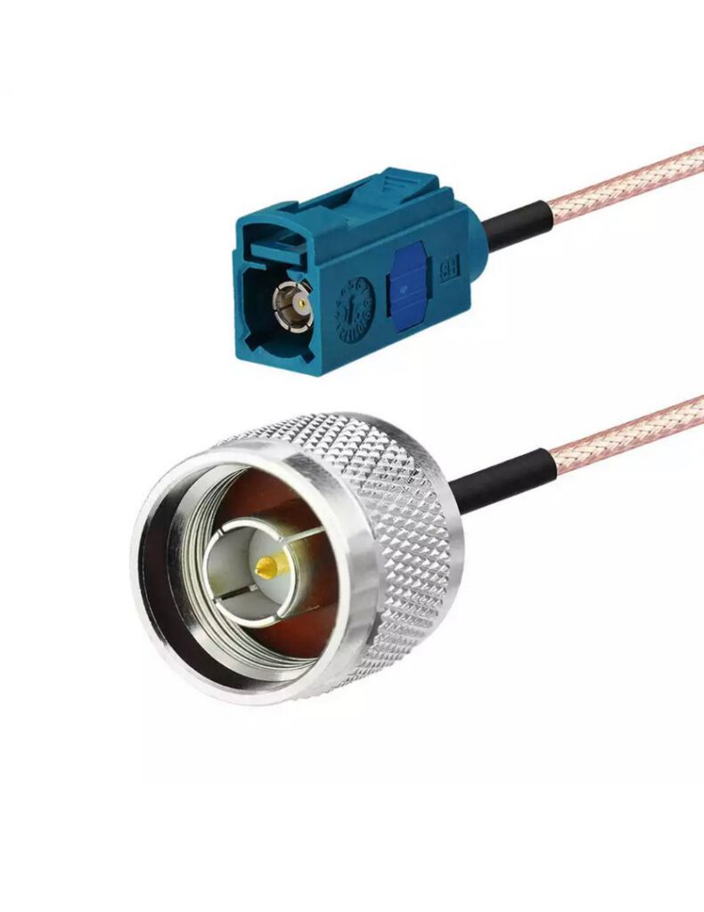 FAKRA Z naar N Male 30cm Radio/Antenna/GPS RG316