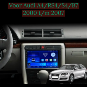 1345 adivox 9 inch voor audi a4 rs4 s4 2000 2009 android 14 carpl
