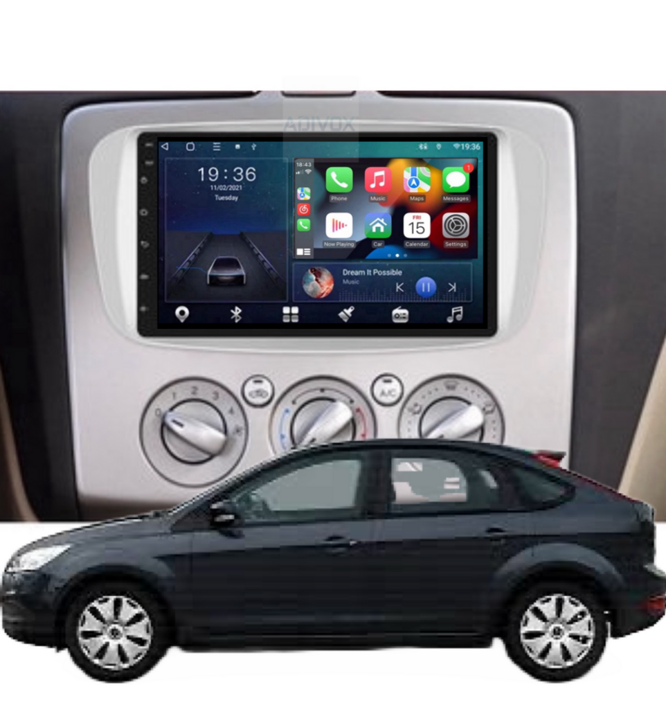 ADIVOX 7 inch voor Ford modellen 2006-2011 Android 14 CarPlay/Auto/WiFi/RDS/GPS/DSP/5G/QLED/DAB+