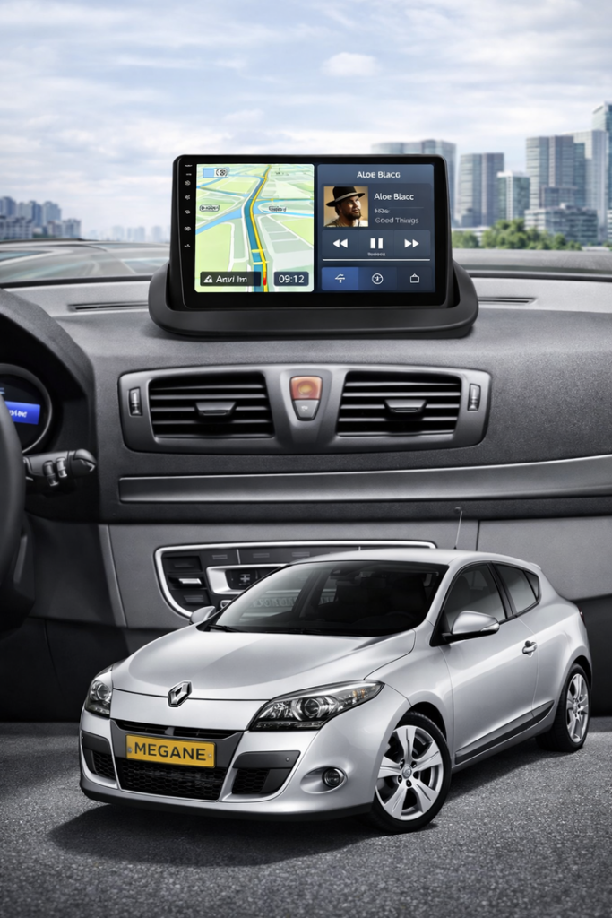 ADIVOX 9 inch voor Renault Megane 2009-2014 Android 15 Carplay/Auto/Wifi/RDS/DSP/5G/QLED/DAB+