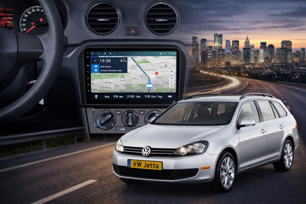 ADIVOX 9 inch voor Volkswagen Jetta 2013-2017 Android 15 CarPlay/Auto/Wifi/RDS/DSP/5G/QLED/DAB+