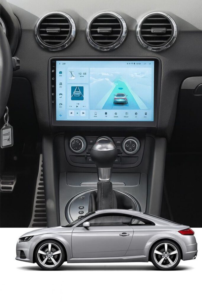ADIVOX 9 inch voor Audi TT 2006-2014 Android 15 CarPlay/Auto/Wifi/RDS/DSP/5G/QLED/DAB+