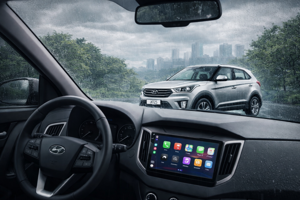 ADIVOX 9 inch voor Hyundai IX25 2015-2018 Android 15 CarPlay/Auto/Wifi/RDS/DSP/5G/QLED/DAB+