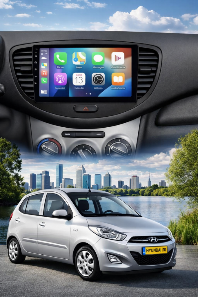 ADIVOX 9 inch voor Hyundai i10 2008-2013 Android 15 CaPlay/Auto/RDS/DSP/5G/QLED/DAB+