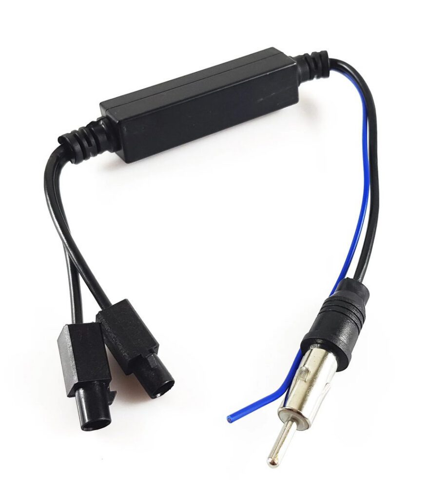 Radio Antenne Signaal Versterker Dual FAKRA voor Volkswagen en Audi