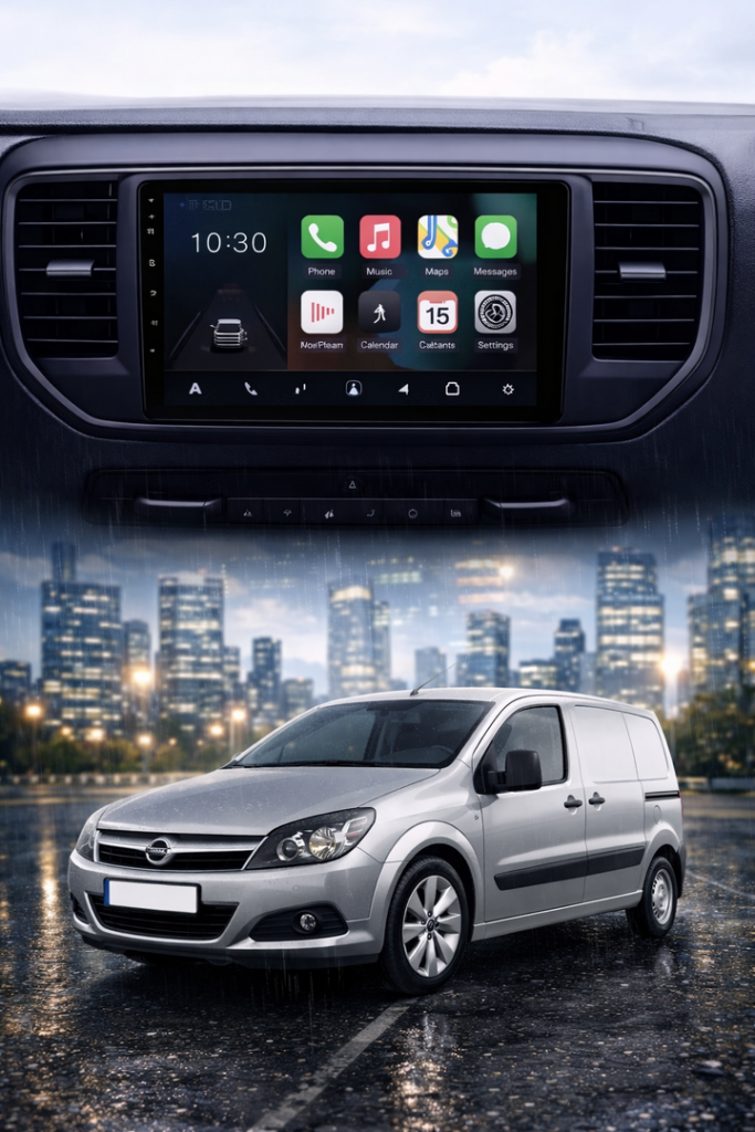 ADIVOX 9 inch voor Peugeot Expert/Citroën Jumpy/opel Vivaro 2016+ CarPlay/Auto/Wifi/5G/QLED/DAB+