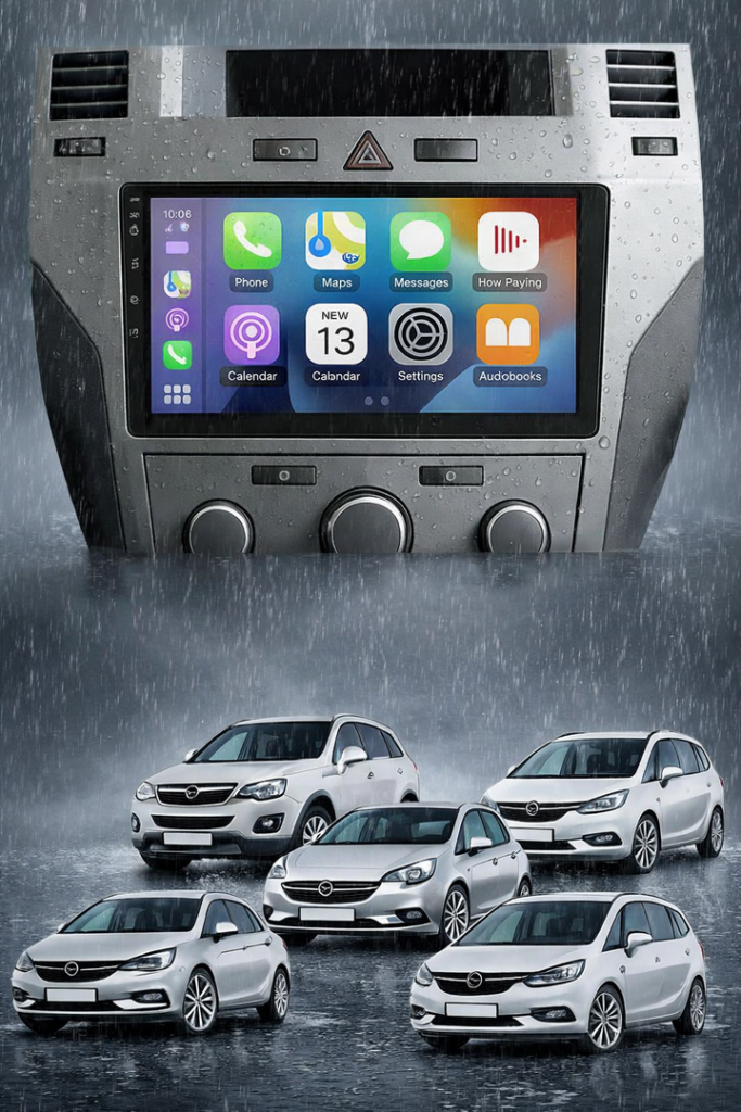 ADIVOX 9 inch voor Opel Astra/Antara/Corsa/Zafira Android 15 Carplay/Auto/Wifi/RDS/DSP/5G/QLED