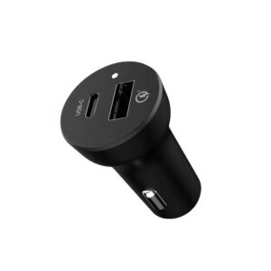 1446 meidi dual led usb c autolader pd qc 3 0 snellader