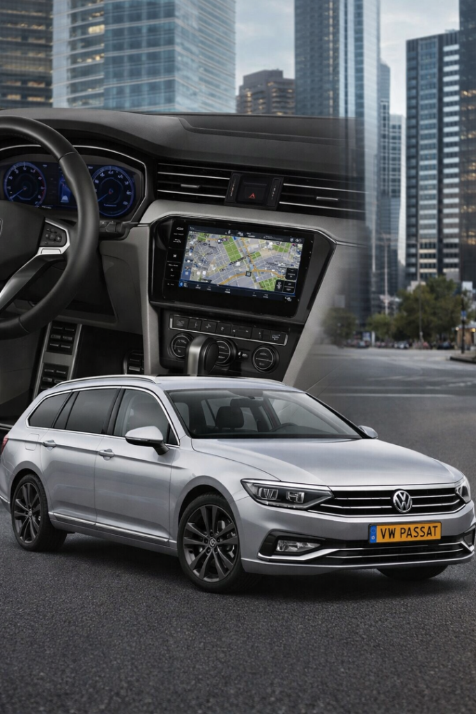 ADIVOX 10.1 inch voor VW Passat B9 Vanaf 2019 Android 15 CarPlay/Auto/Wifi/RDS/DSP/5G/QLED/DAB+