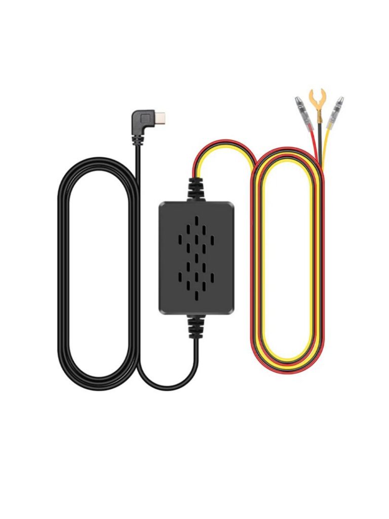 Step down 12V-24V USB Type-C voor 24 uur Dashcam Bewaking