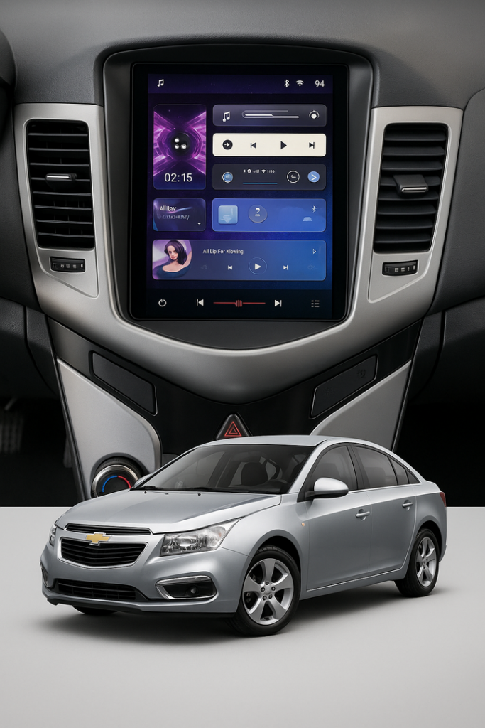 ADIVOX 9.7 inch voor Chevrolet Cruze 2008-2012 Android 13 Carplay/Auto/Wifi/RDS/DSP/5G/DAB+