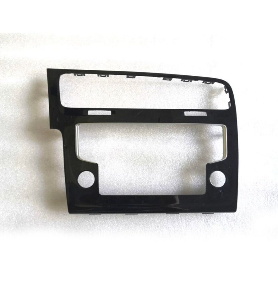 Frame autoradio Volkswagen Golf MK7 Piano Zwart