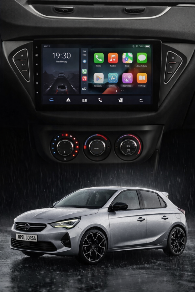 ADIVOX 9 inch voor Opel Adam 2013-2016 Android 15 CarPlay/Auto/Wifi/RDS/DSP/5G/QLED/DAB+