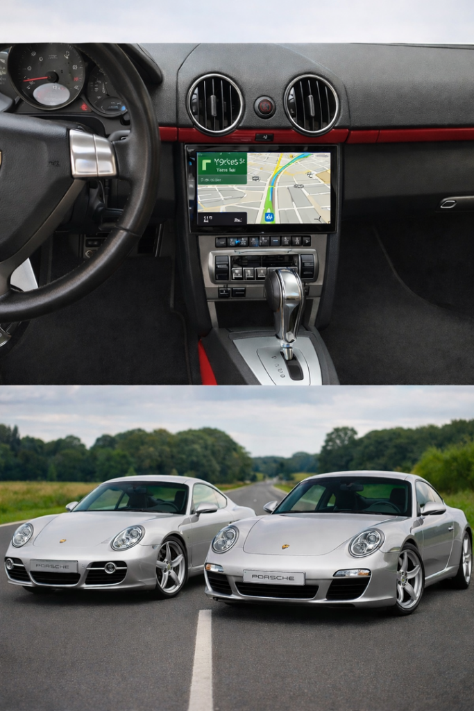 ADIVOX 9 inch voor Porsche 911/977/Cayman/Boxster/987 CarPlay/Auto/Wifi/DSP/5G/QLED/DAB+