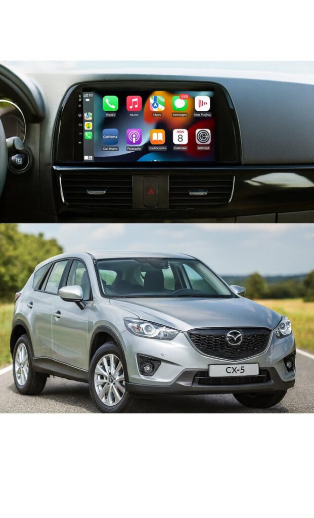 ADIVOX 9 inch voor Mazda CX-5 2011-2017 Android 15 CarPlay/Auto/Wifi/GPS/RDS/DSP/NAV/5G/QLED/DAB+