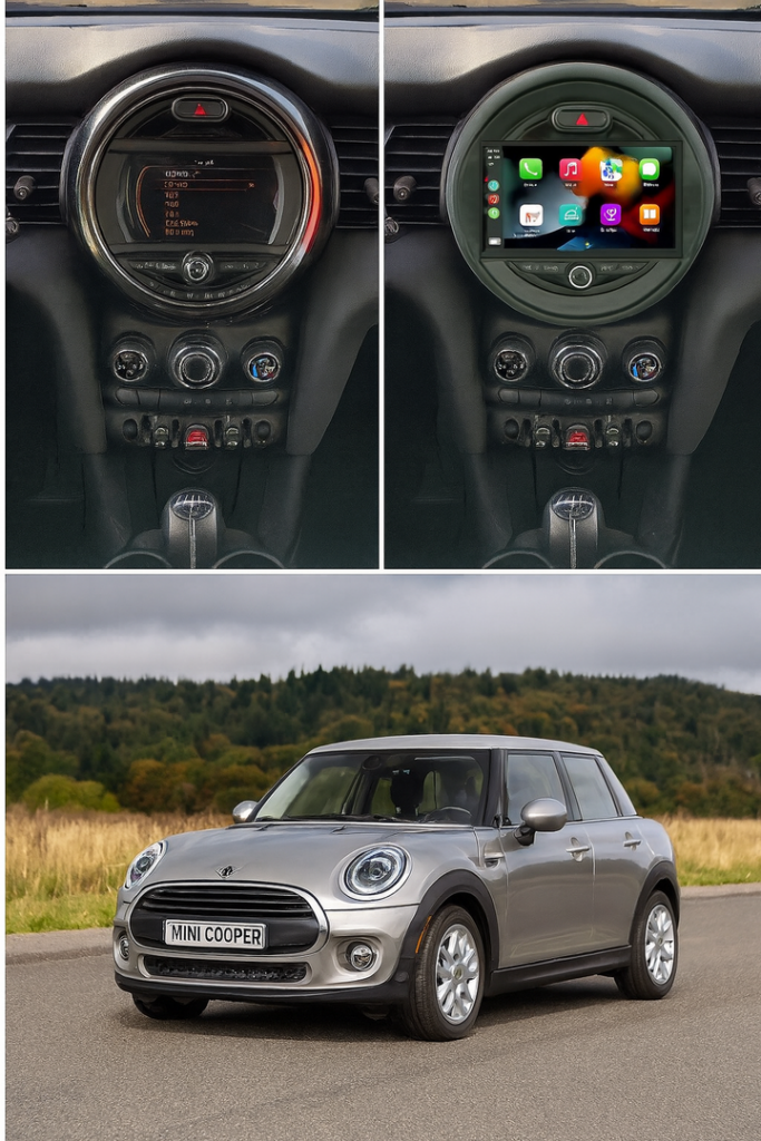 ADIVOX 9 inch voor Mini Cooper One 2014-2019 Android 15 CarPlay/Auto/Wifi/RDS/DSP/NAV/5G/QLED/DAB+