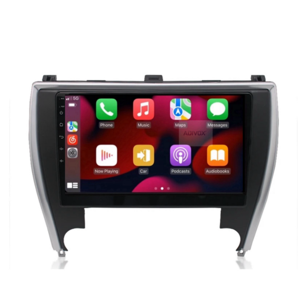 ADIVOX 10.1 inch voor Toyota Camry 2015-2017 Android 13 Carplay/Auto/WiFi/GPS/RDS/DSP/5G/QLED/DAB+