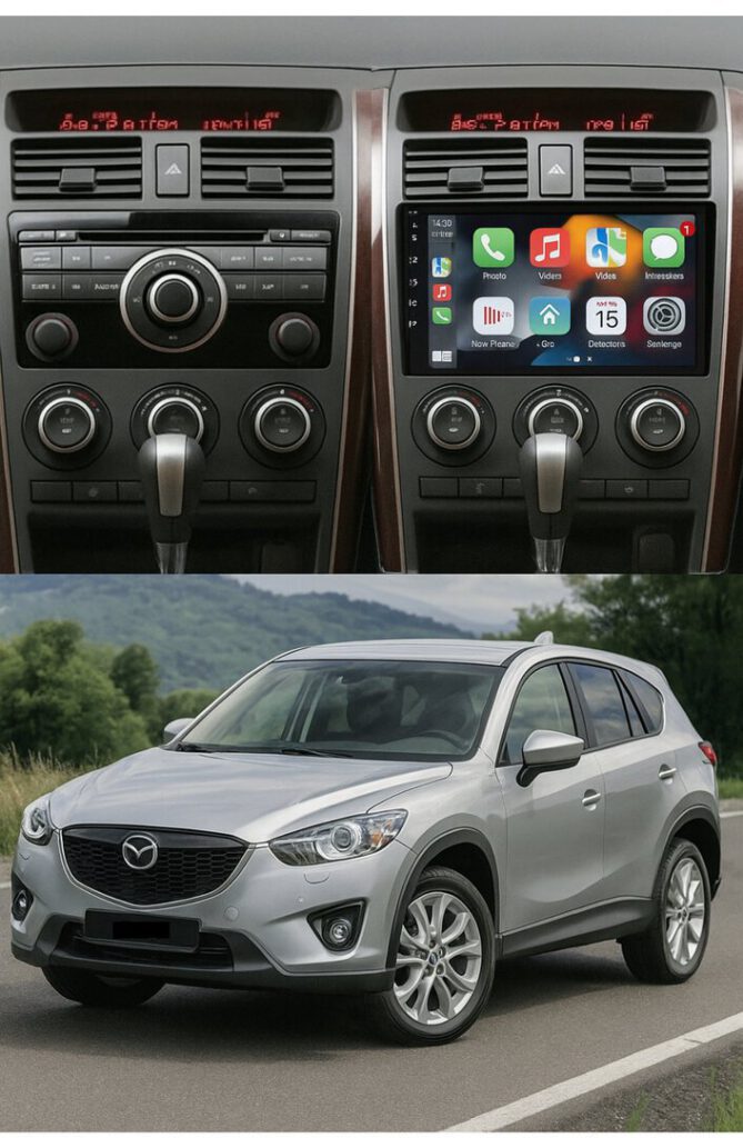 ADIVOX 10.1 inch voor Mazda CX-9 2006-2016 Android 15 CarPlay/Auto/Wifi/RDS/DSP/5G/QLED/DAB+