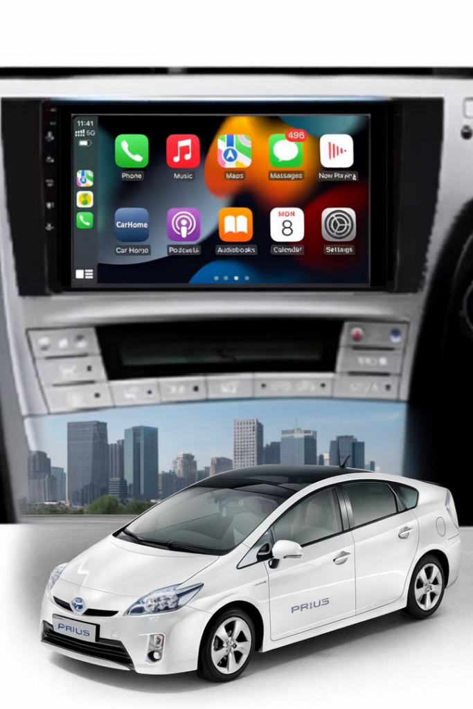 ADIVOX 9 inch voor Toyota Prius 2009-2016 Android 15 CarPlay/Wifi/DSP/RDS/5G/QLED/DAB+
