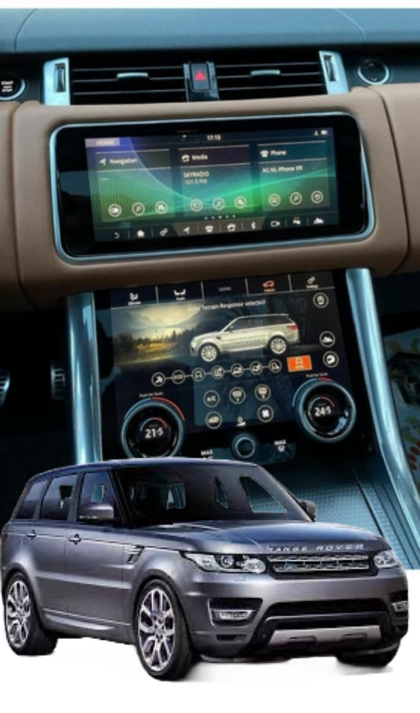 ADIVOX 10.25 inch voor Range Rover Sport 2013-2020 Android 13 CarPlay/Auto/Wifi/DSP/5G/QLED/DAB+