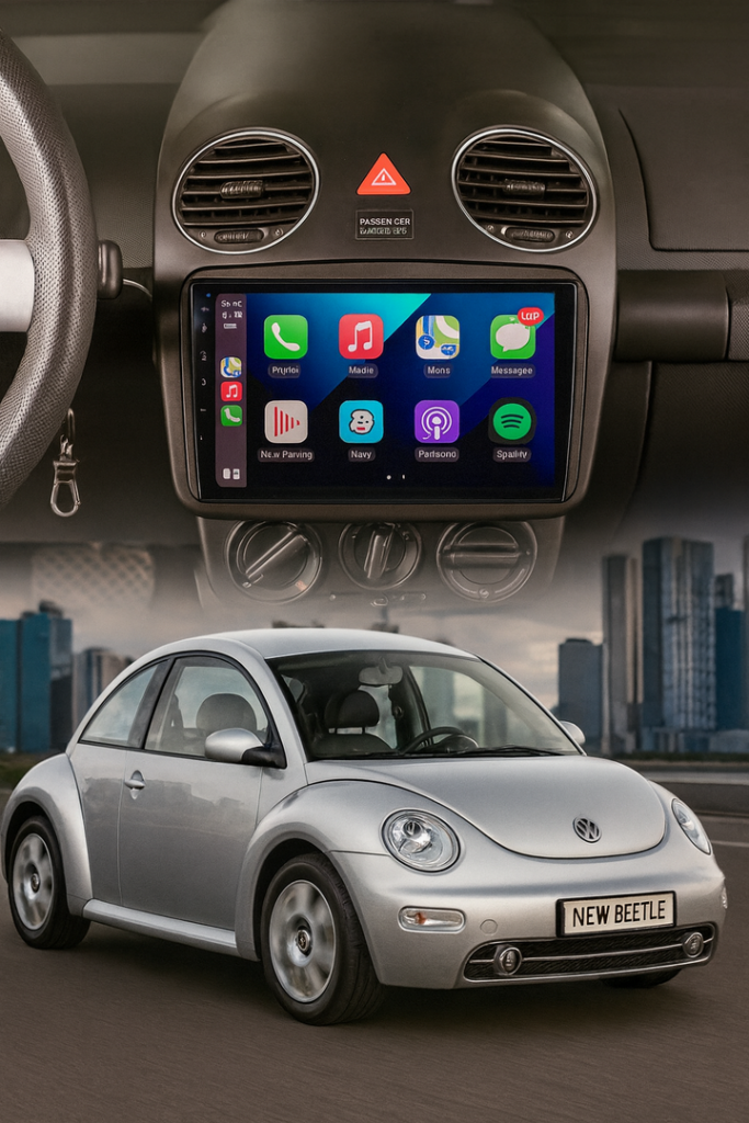 ADIVOX 9 inch voor Volkswagen New Beetle 2005-2011 Android 15 CarPlay/Auto/Wifi/DSP/RDS/5G/QLED/DAB+