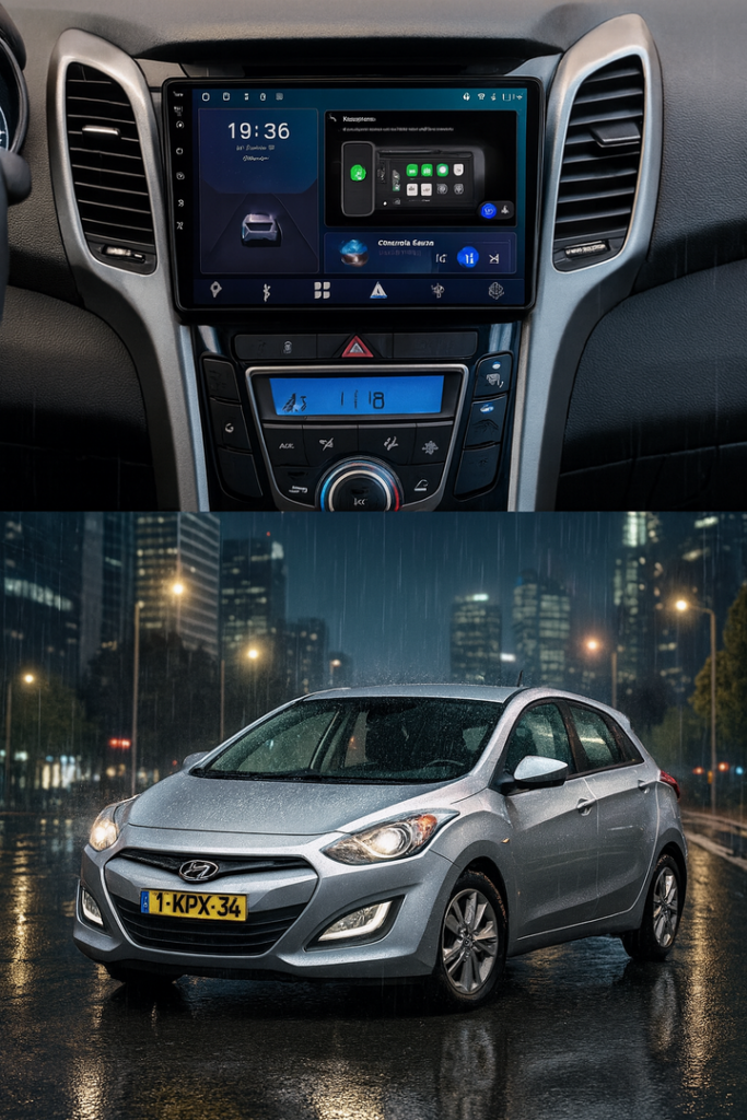 ADIVOX 9 inch voor Hyundai i30 2012-2017 Android 15 CarPlay/Auto/Wifi/RDS/DSP/5G/QLED/DAB+