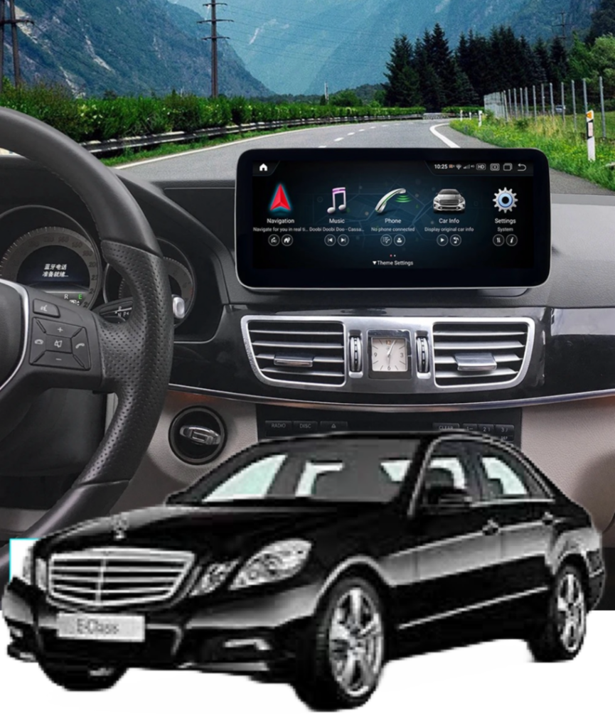 ADIVOX 10.25 inch voor MB E klasse 2009-2016 W212 Android 14 CarPlay/Auto/Wifi/DSP/5G/DAB+