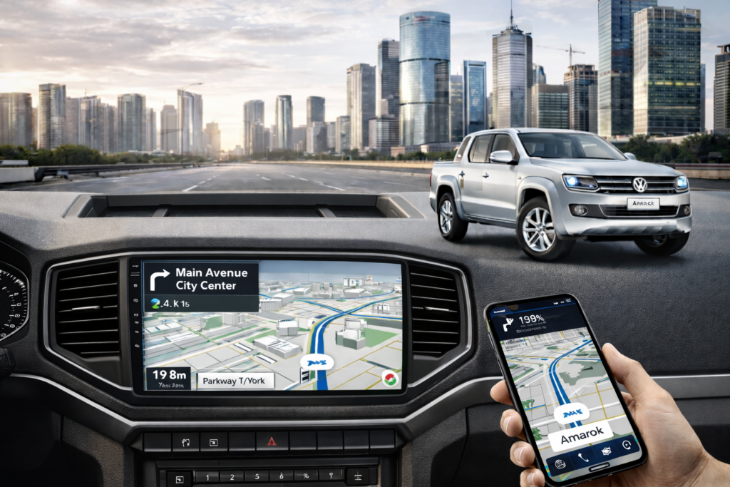 ADIVOX 9 inch voor VW Amarok 2015-2021 Android 15 CarPlay/Auto/Wifi/RDS/DSP/5G/QLED/DAB+