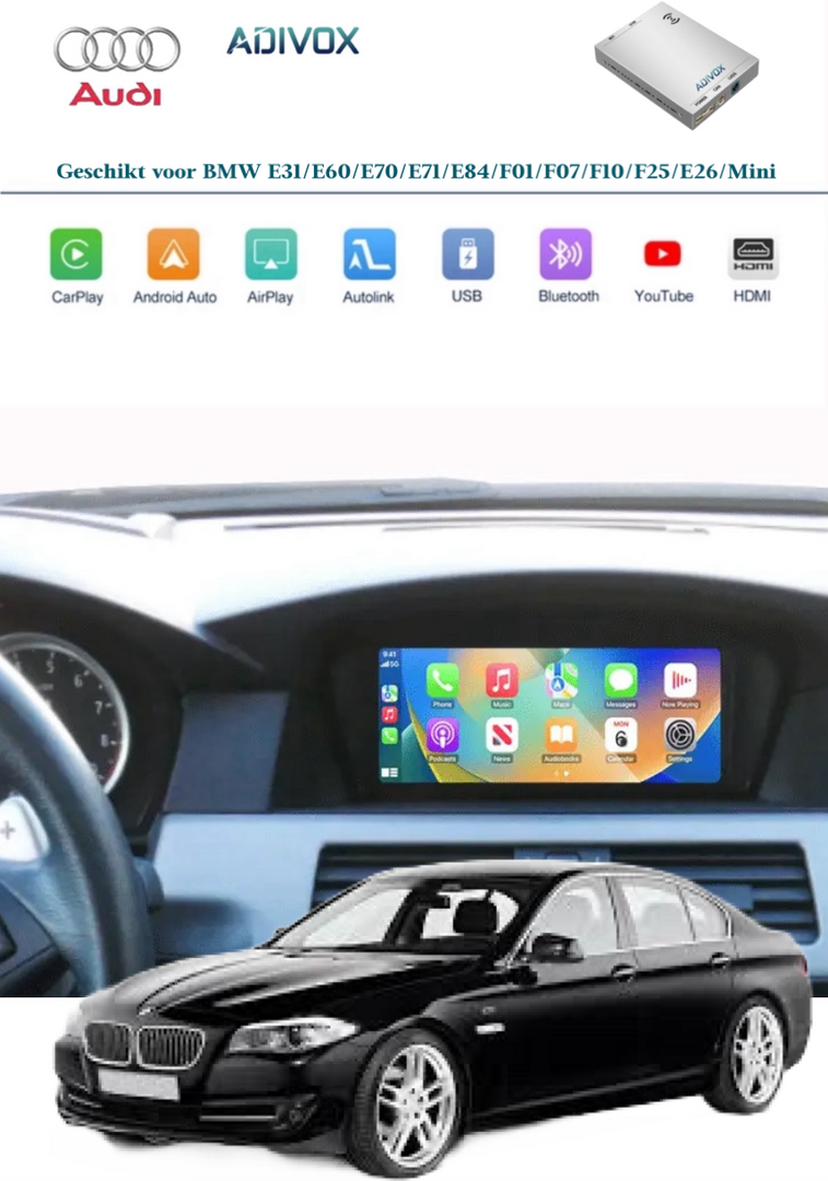 1621 adivox carplay interface box voor bmw e31 e60 e70 e71 e84 f0 1621 adivox carplay interface box voor bmw e31 e60 e70 e71 e84 f0