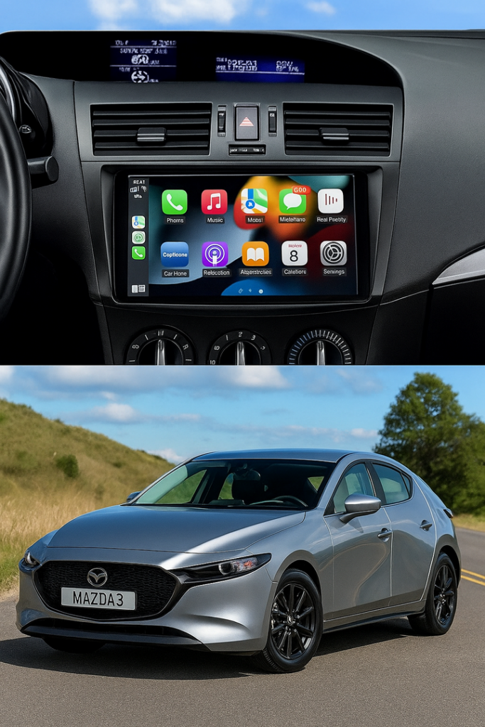 ADIVOX 9 inch voor Mazda 3 2009-2014 Android 15 CarPlay/Auto/Wifi/RDS/DSP/5G/QLED/DAB+