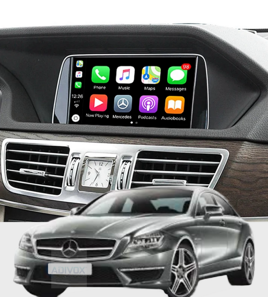 ADIVOX CarPlay/Auto Interface Box voor MB A/B/C/E/CL/CLA/CLS/GL/GLA/GLC/GLE/GLK/ML/GL/SL/SLK/E