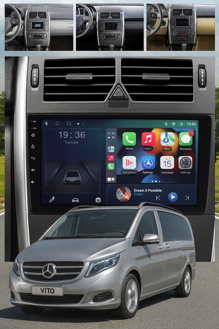 1636 adivox 9 inch voor mb a b vito viano sprinter vw crafter and 1636 adivox 9 inch voor mb a b vito viano sprinter vw crafter and