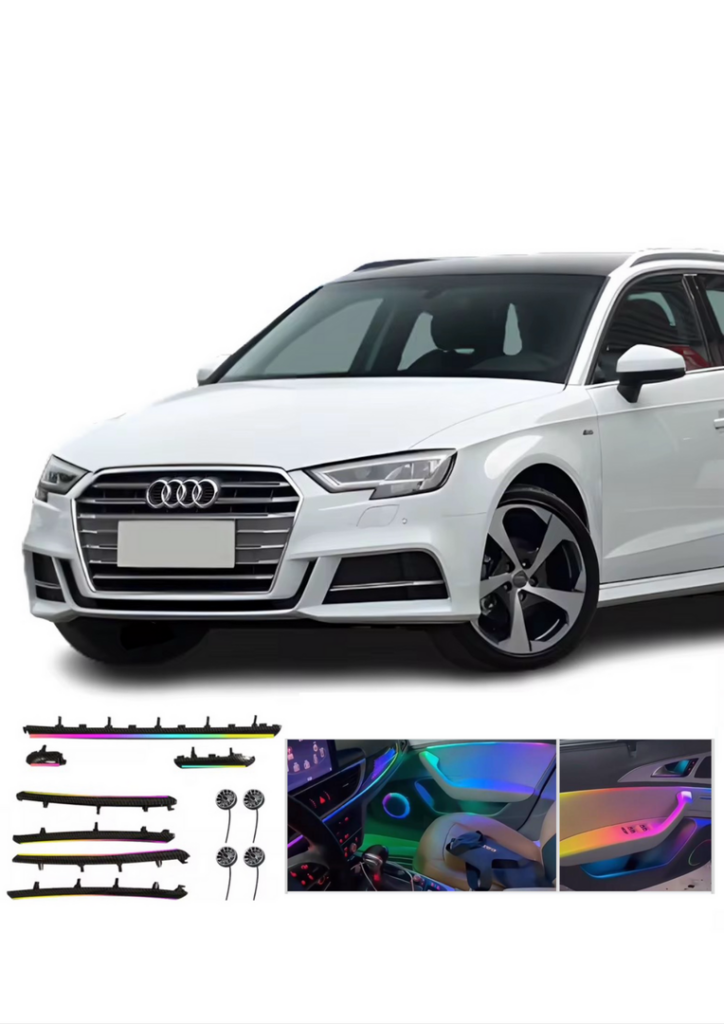Ambient sfeerverlichting voor Audi A3/A4/A5/A6/A8/Q2/Q3/Q4/Q5/Q7/Q8 2006-2023