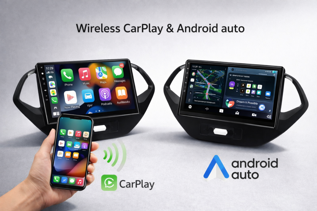 ADIVOX 9 inch voor Ford Ka + 2016-2020 Android 15 CarPlay/Auto/Wifi/RDS/DSP/5G/QLED/DAB+