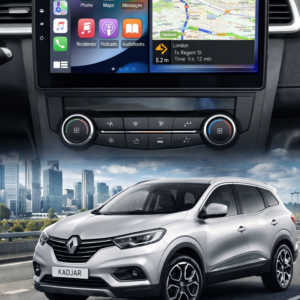 ADIVOX 9 inch voor Renault Kadjar 2015-2019 Android 15 CarPlay/Auto/WiFi/RDS/DSP/5G/QLED/DAB+
