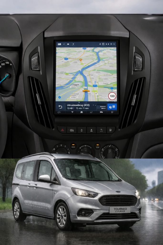 ADIVOX 9.7 inch voor Ford B-Max/ Tourneo Courier 2013-2020 CarPlay/Auto/Wifi/DSP/5G/QLED/DAB+