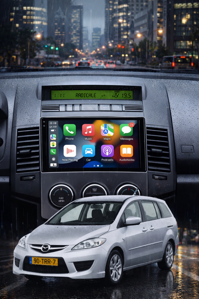 ADIVOX 9 inch voor Mazda 5 2005-2010 Android 15 CarPlay/Auto/Wifi/RDS/DSP/5G/NAV/QLED/DAB+