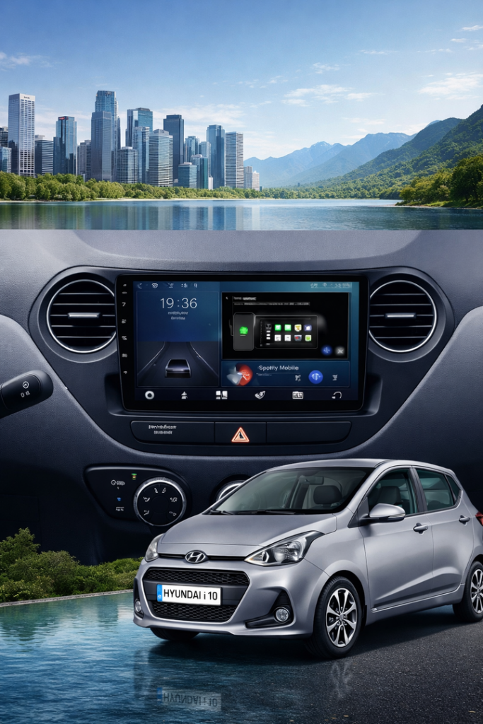 ADIVOX 9 inch voor Hyundai i10 2014-2020 Android 15 CarPlay/Auto/Wifi/DSP/5G/QLED/DAB+