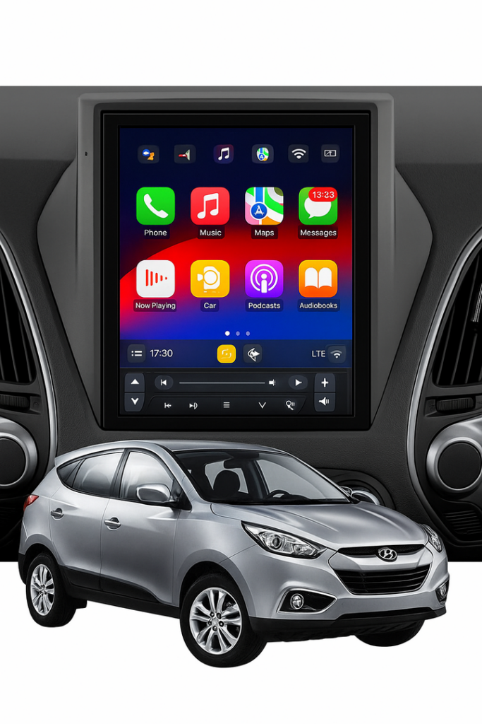 ADIVOX 9.7 inch voor Hyundai IX35 2010-2015 Carplay/Auto/Wifi/DSP/5G/QLED/DAB+