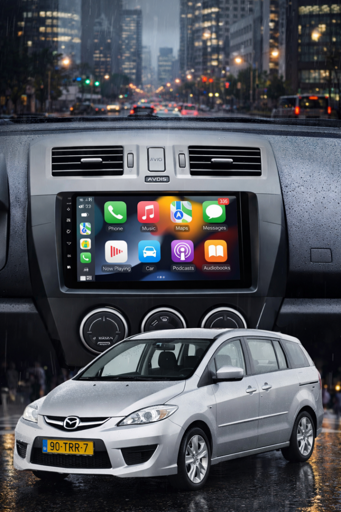 ADIVOX 9 inch voor Mazda 5 2010-2016 Android 15 CarPlay/Auto/WiFi/RDS/DSP/5G/QLED/DAB+