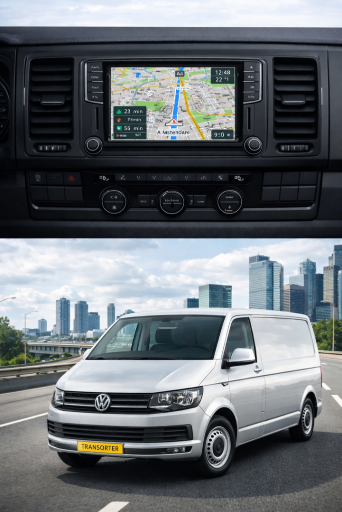 ADIVOX 7 inch voor VW Transporter T6 2015-2019 Android 15 CarPlay/Auto/Wifi/RDS/DSP/NAV/5G/DAB+
