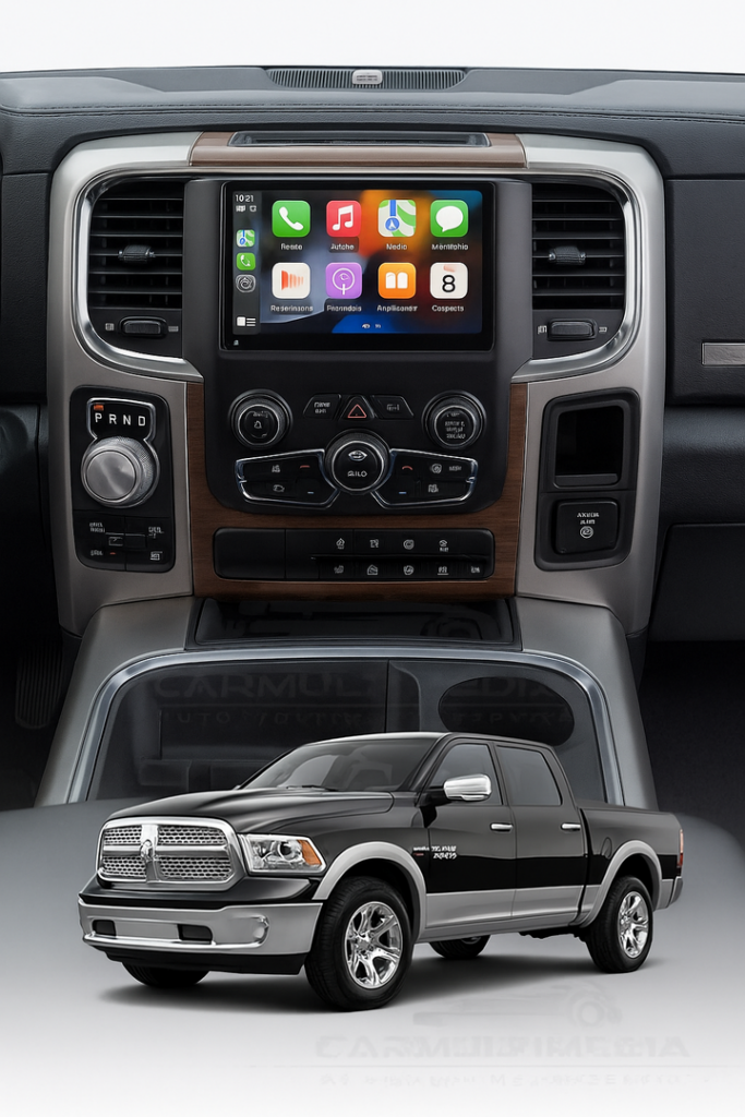 ADIVOX 9 inch voor Dodge RAM 1500/2500/3500 Android 15 CarPlay/Auto/Wifi/DSP/TDS/5G/QLED/DAB+